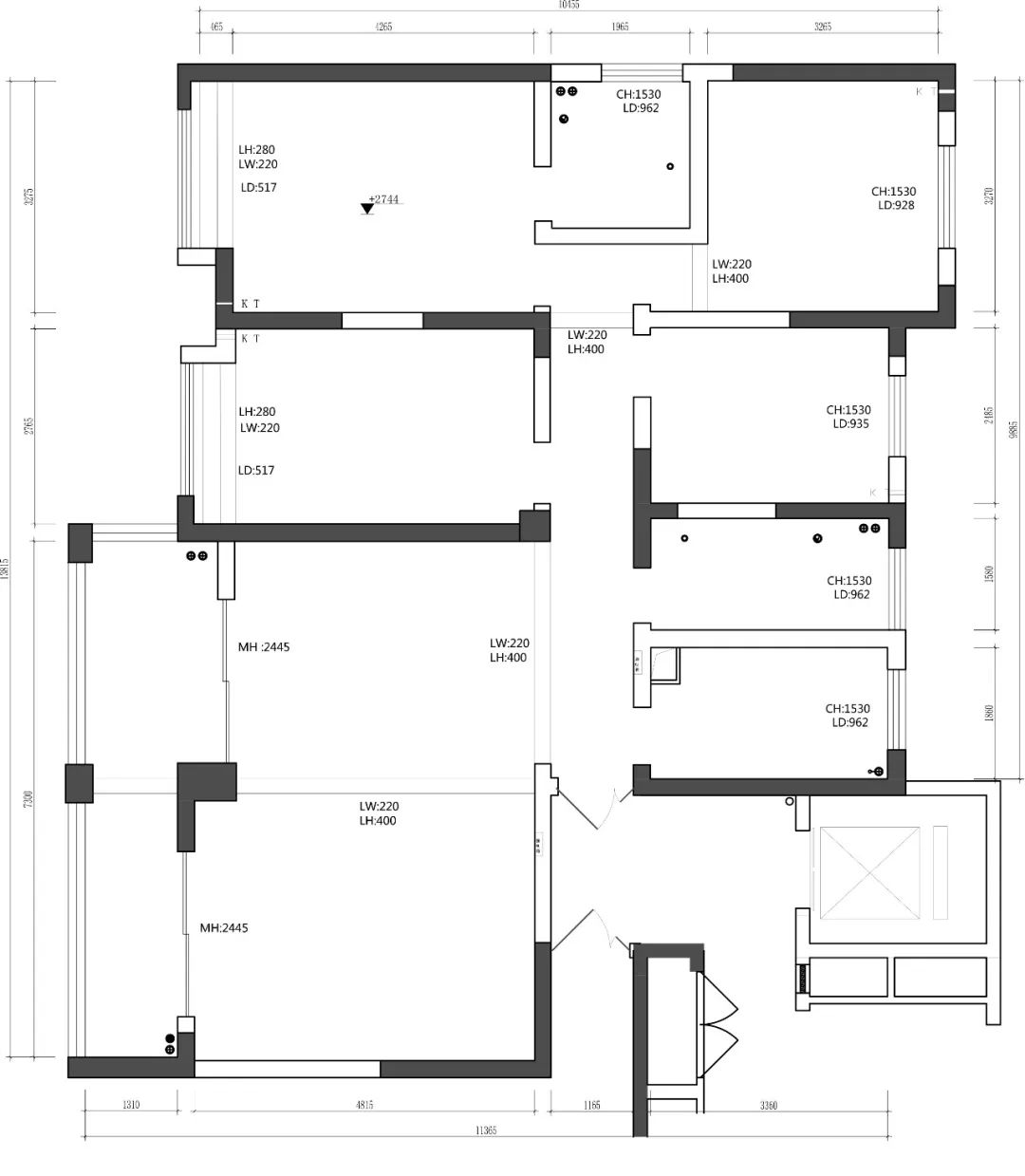 冷灰原木，展现简约北欧风情-28