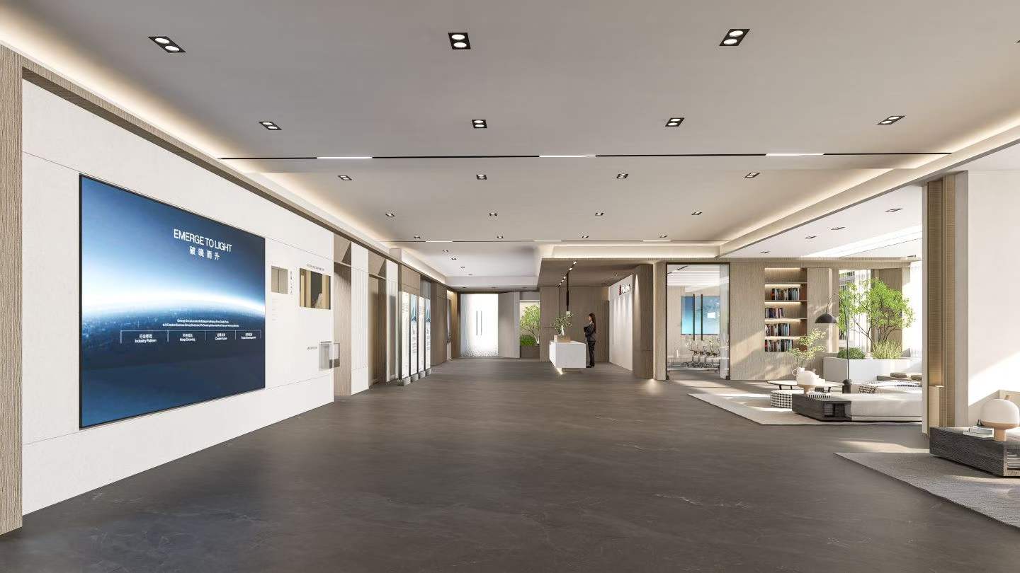 办公室效果图设计-5