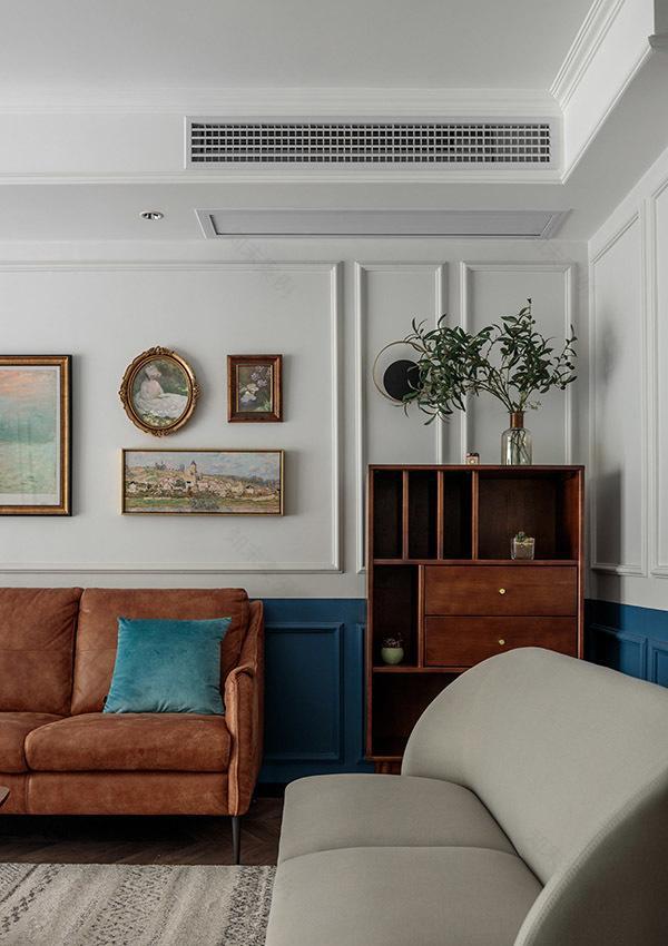 蓝调时光里的烟火 现代美式家居设计-12