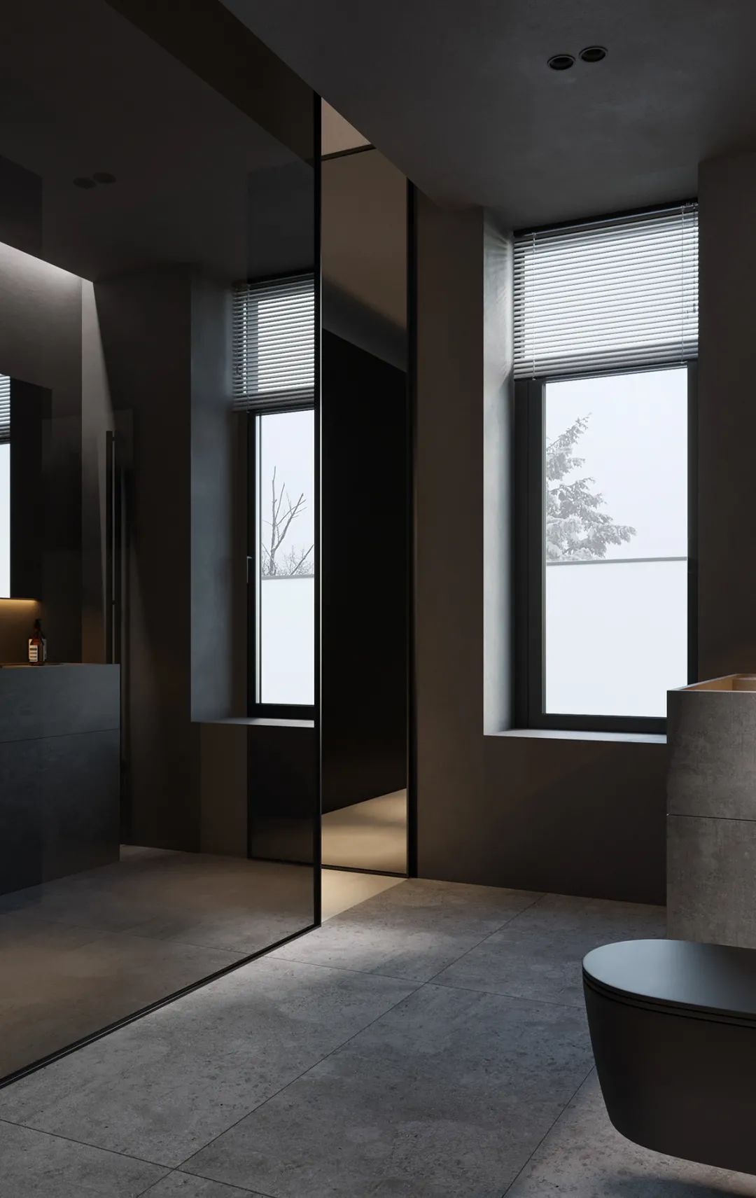 乌克兰基辅 182㎡极简风住宅丨SHOVK Architects-35