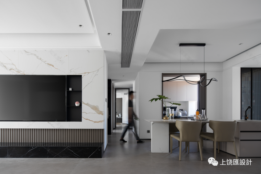 奶油风尚 · 王新涛 135㎡平层空间设计丨中国上饶丨博洛尼全屋定制-19