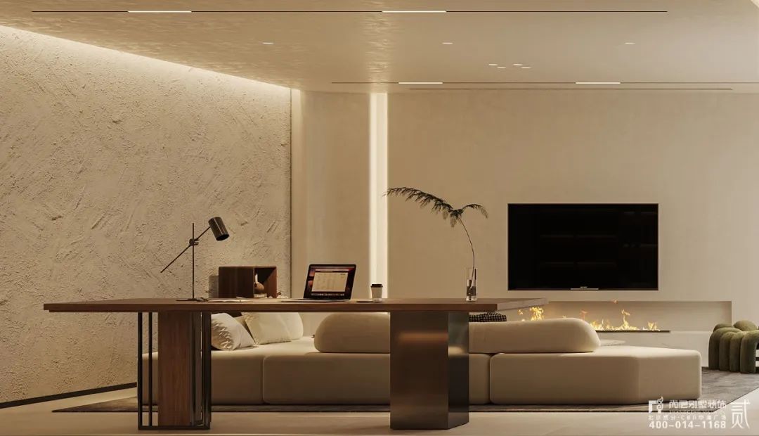 天樾书院 x 尚层作品 | 420㎡叠拼别墅，法式复古与现代诧寂的隔空碰撞，灵魂交融，各生欢喜！-19