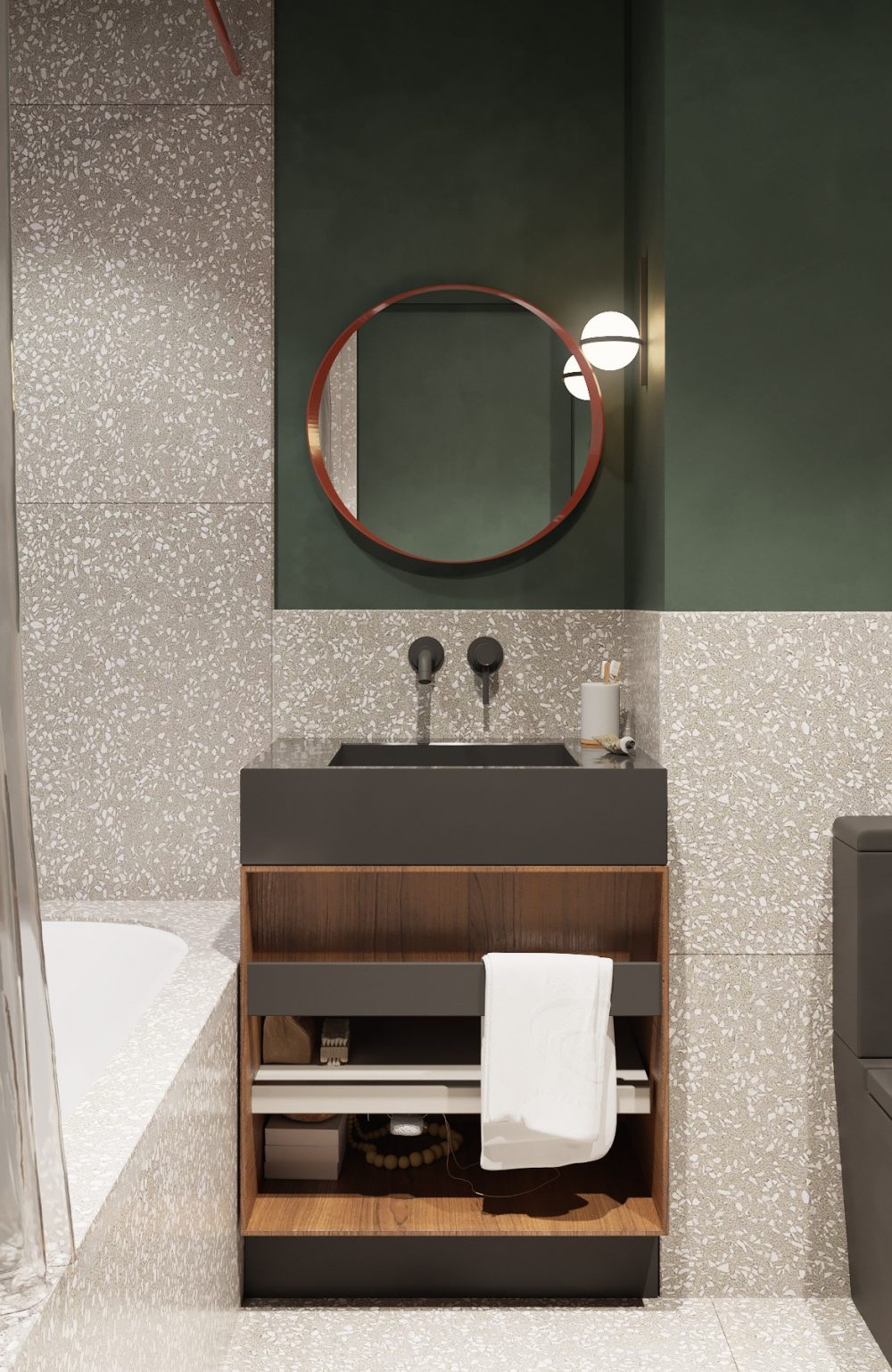 现代简约工业风格住宅设计-13