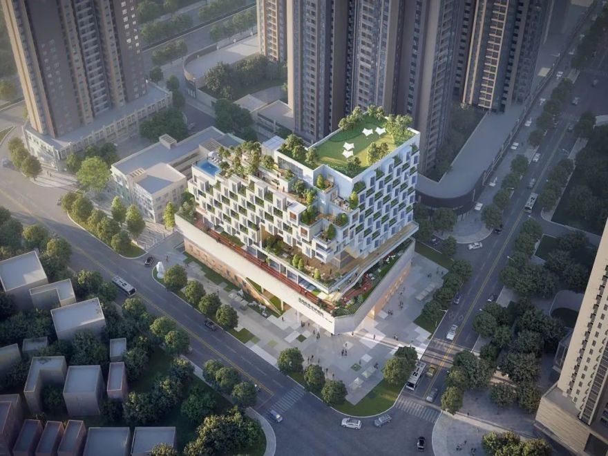 深圳龙岗区养老护理院丨中国深圳丨尼克建筑设计集团+中机国际工程设计研究院有限责任公司-0