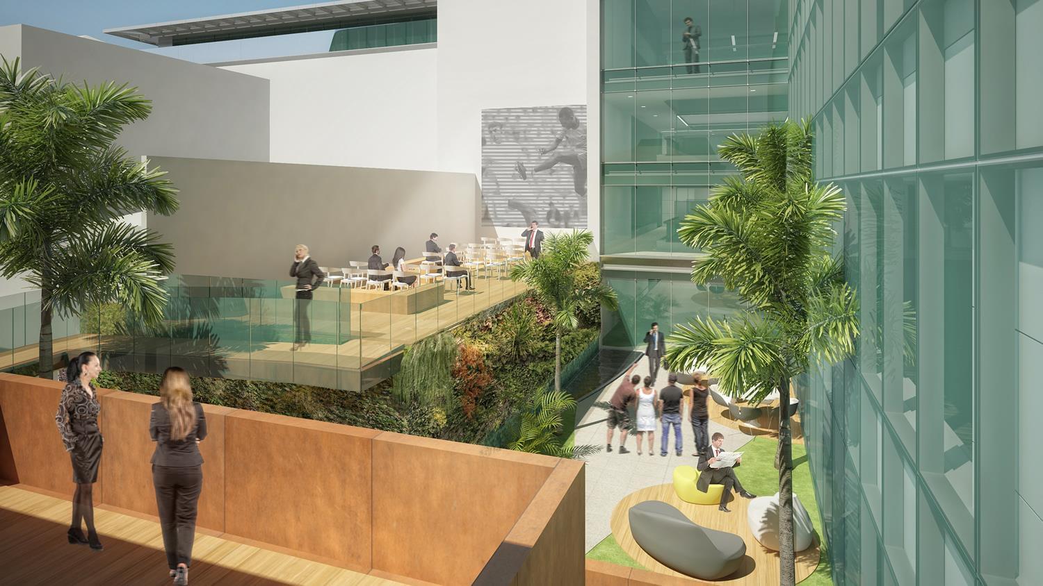 "Infoglobo 总部 | 动态外观与可持续设计的完美结合"-5