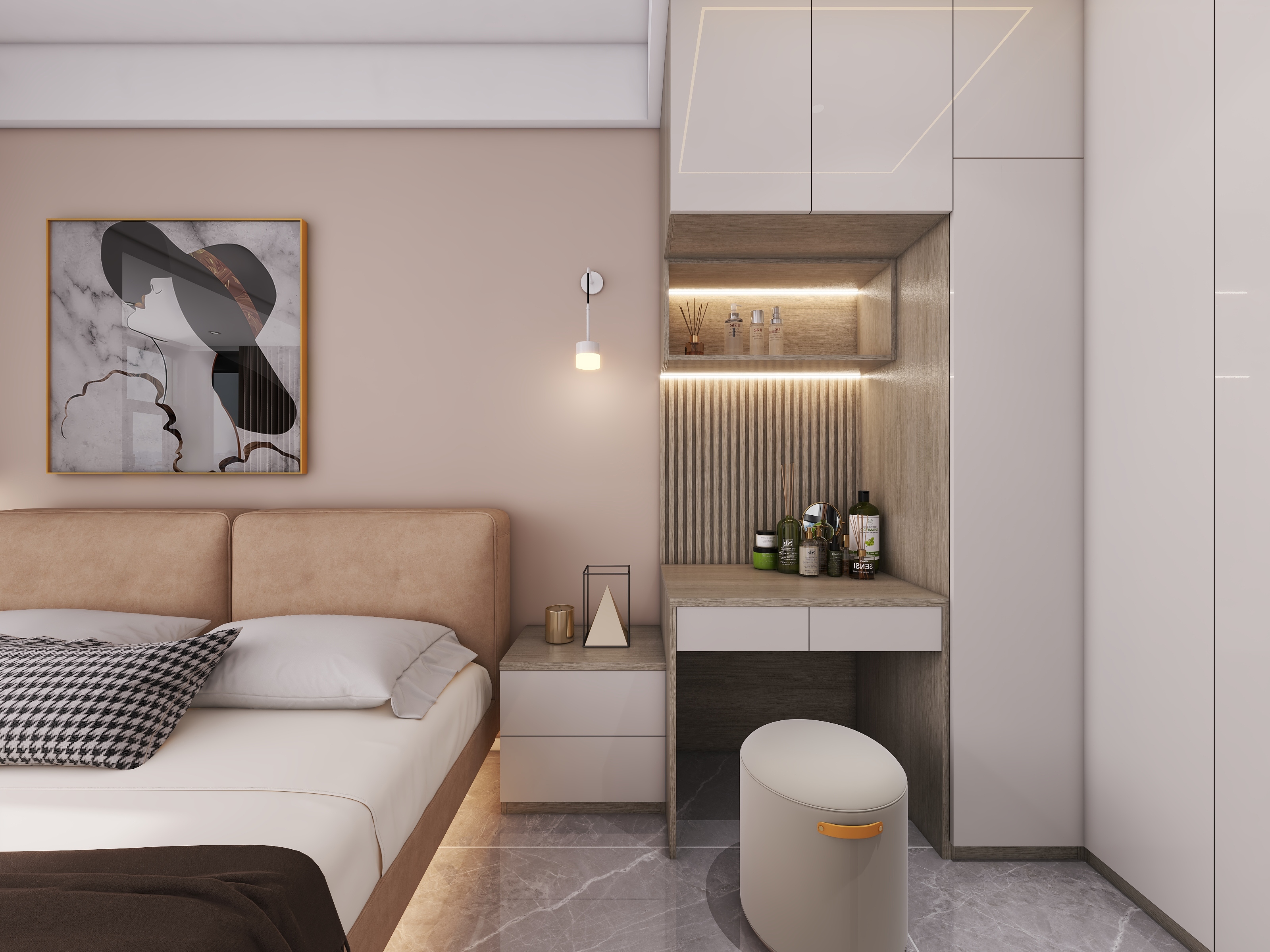 四川成都世家东部时空（93平方现代简约三居室）-27