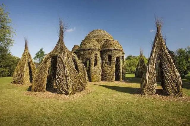 森林幻想家 | Patrick Dougherty 的树枝艺术-48