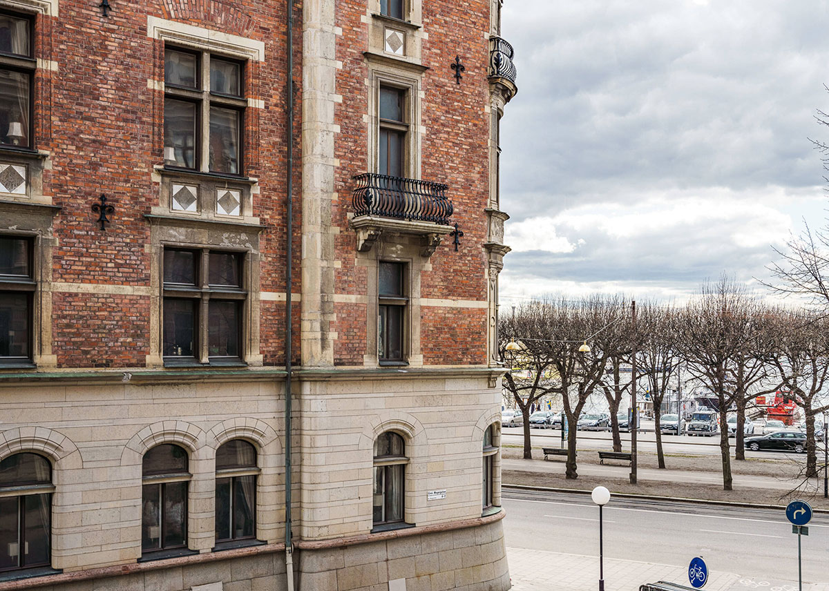 斯德哥尔摩滨水区老房子里的雅致现代公寓-9