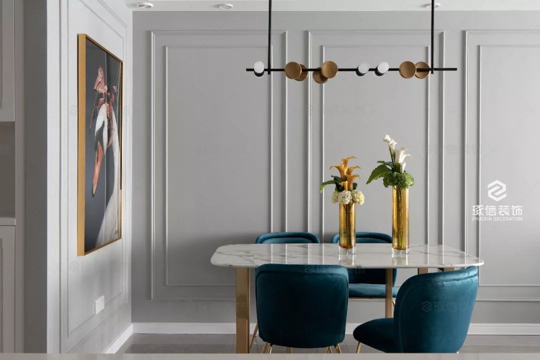 美式轻奢，打造精致优雅的三口之家-24