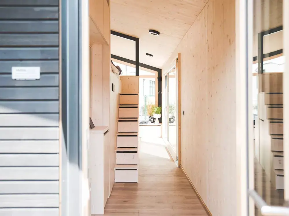 28 平米迷你太阳能小屋，可移动的温暖家园-8