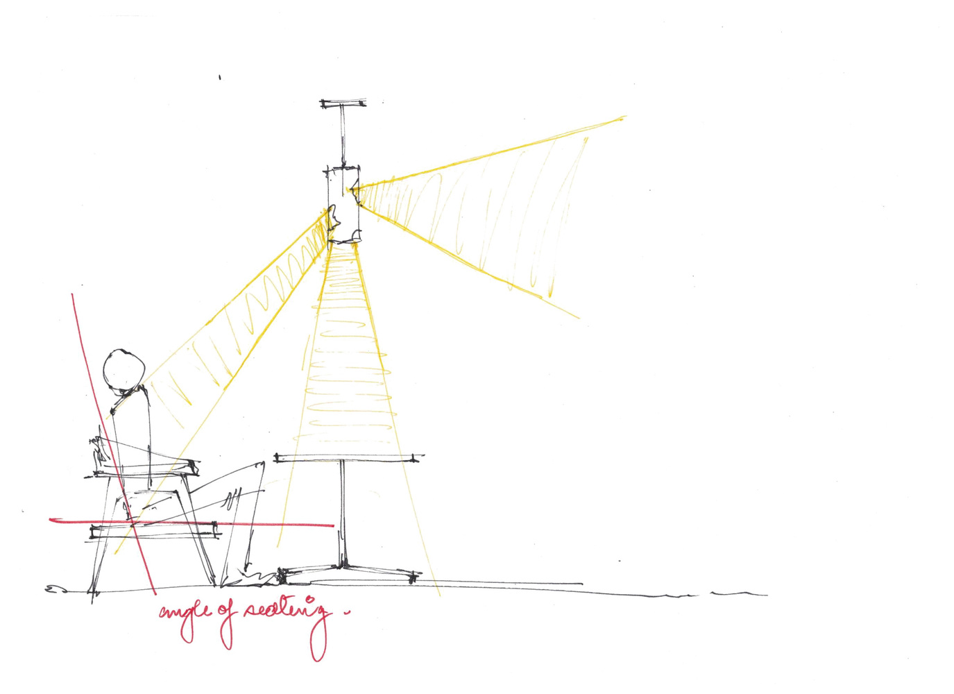 趣味工业风素食餐厅设计-60