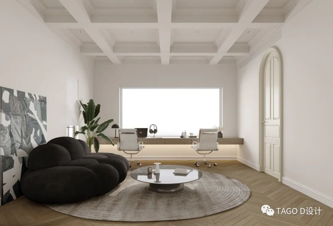 奶油法式浪漫 · 依山傍水别墅的精致设计丨浙江天工装饰工程有限公司-16