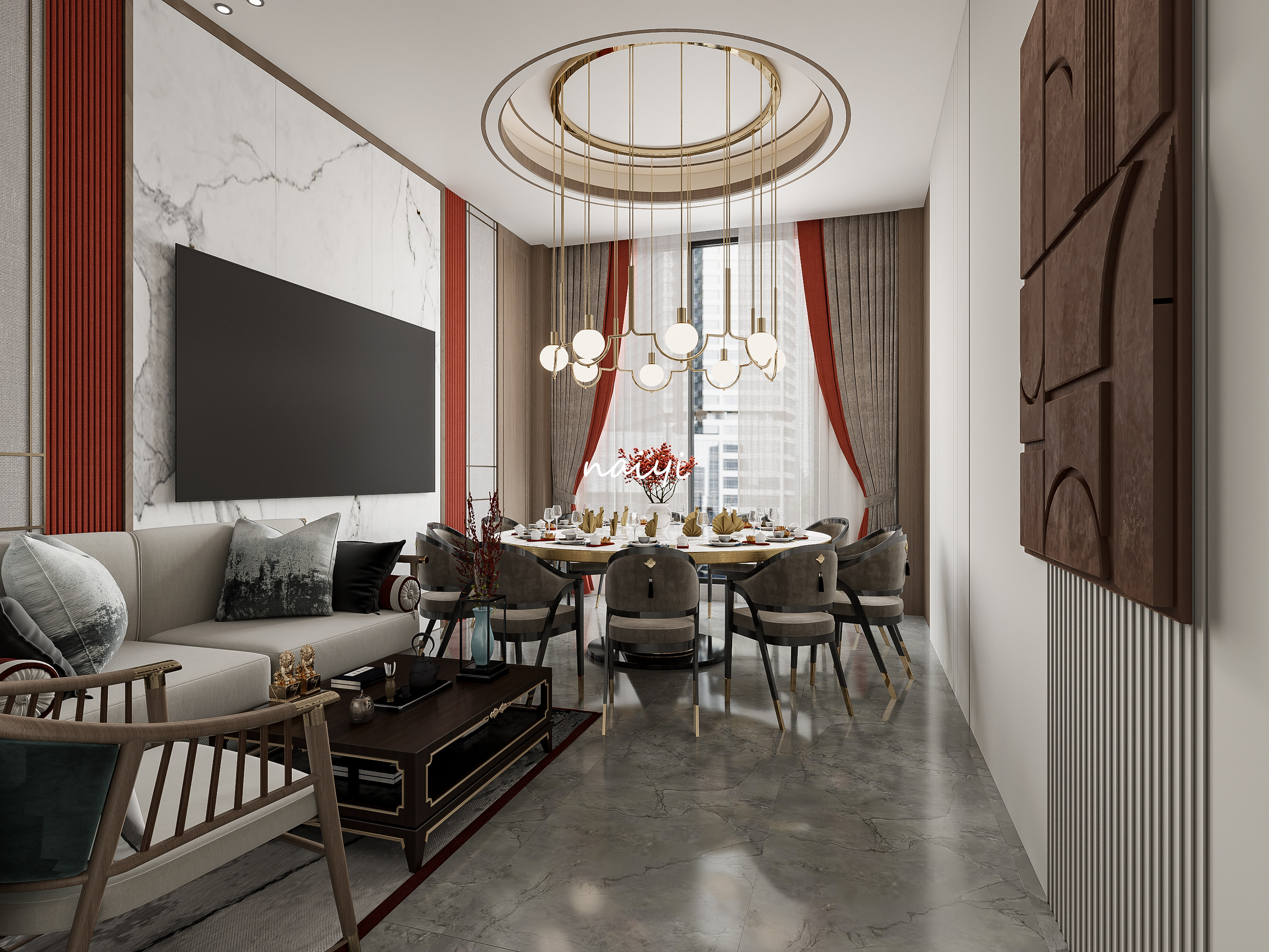 酒店工装设计丨星夜传图-8