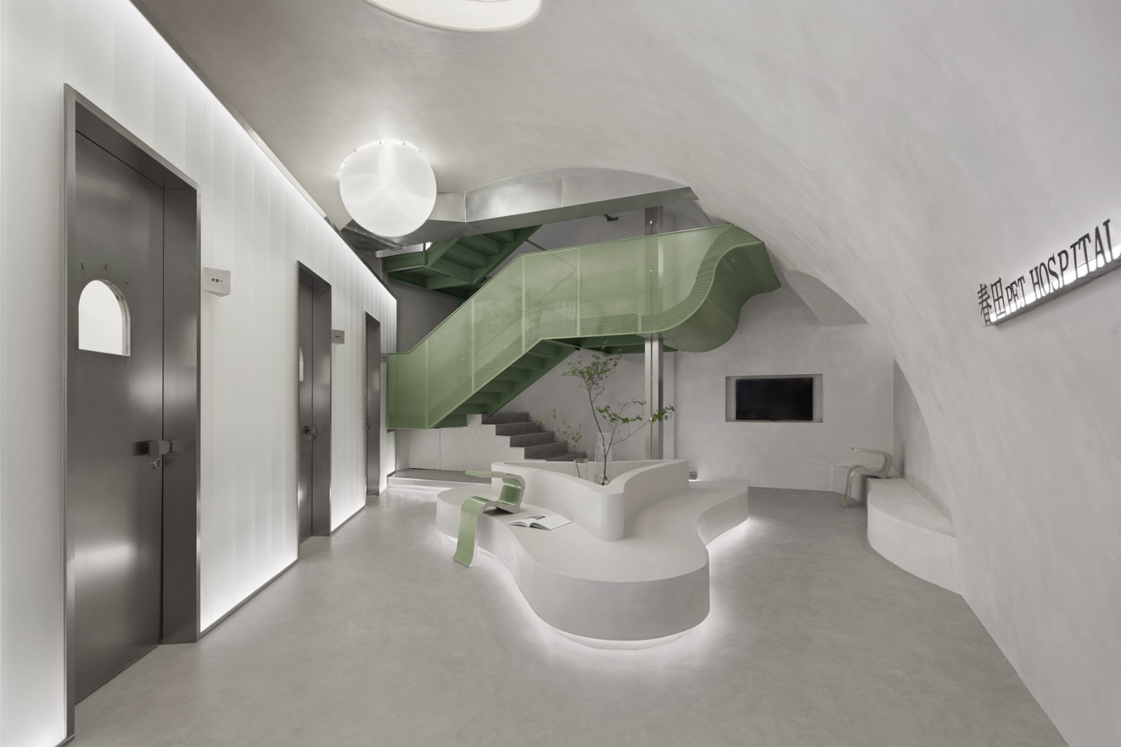 《SPACE DESIGN·春田宠物医院》丨中国杭州-6
