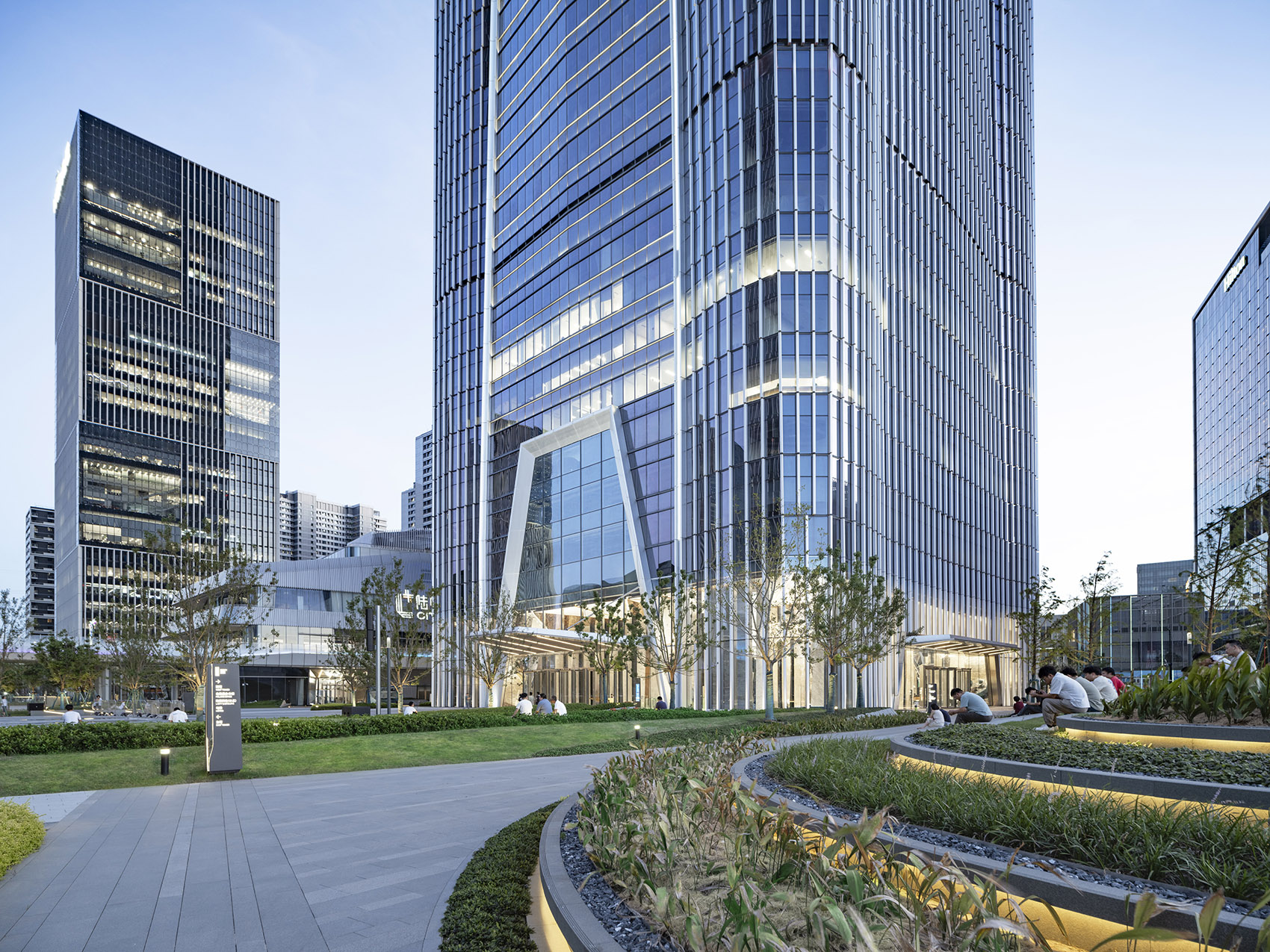 张江科学之门双塔丨中国上海丨Gensler-39