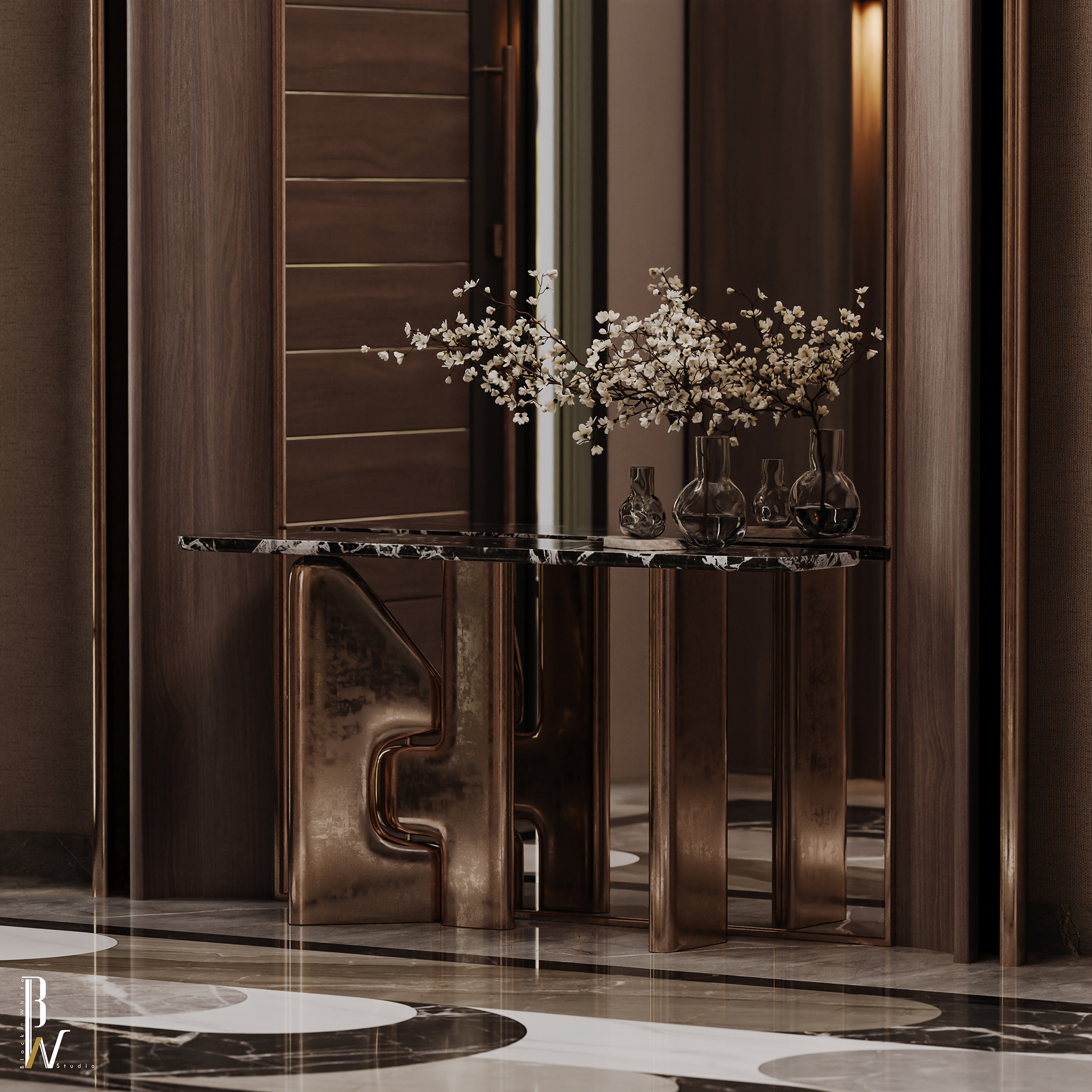 Lu·ury Women’s Majlis（奢华女性会客厅）丨沙特阿拉伯丨Black N White studio-22