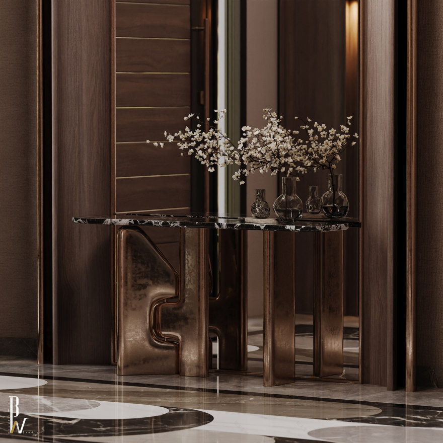 Lu·ury Women’s Majlis(奢华女性会客厅)丨沙特阿拉伯丨Black N White studio-22