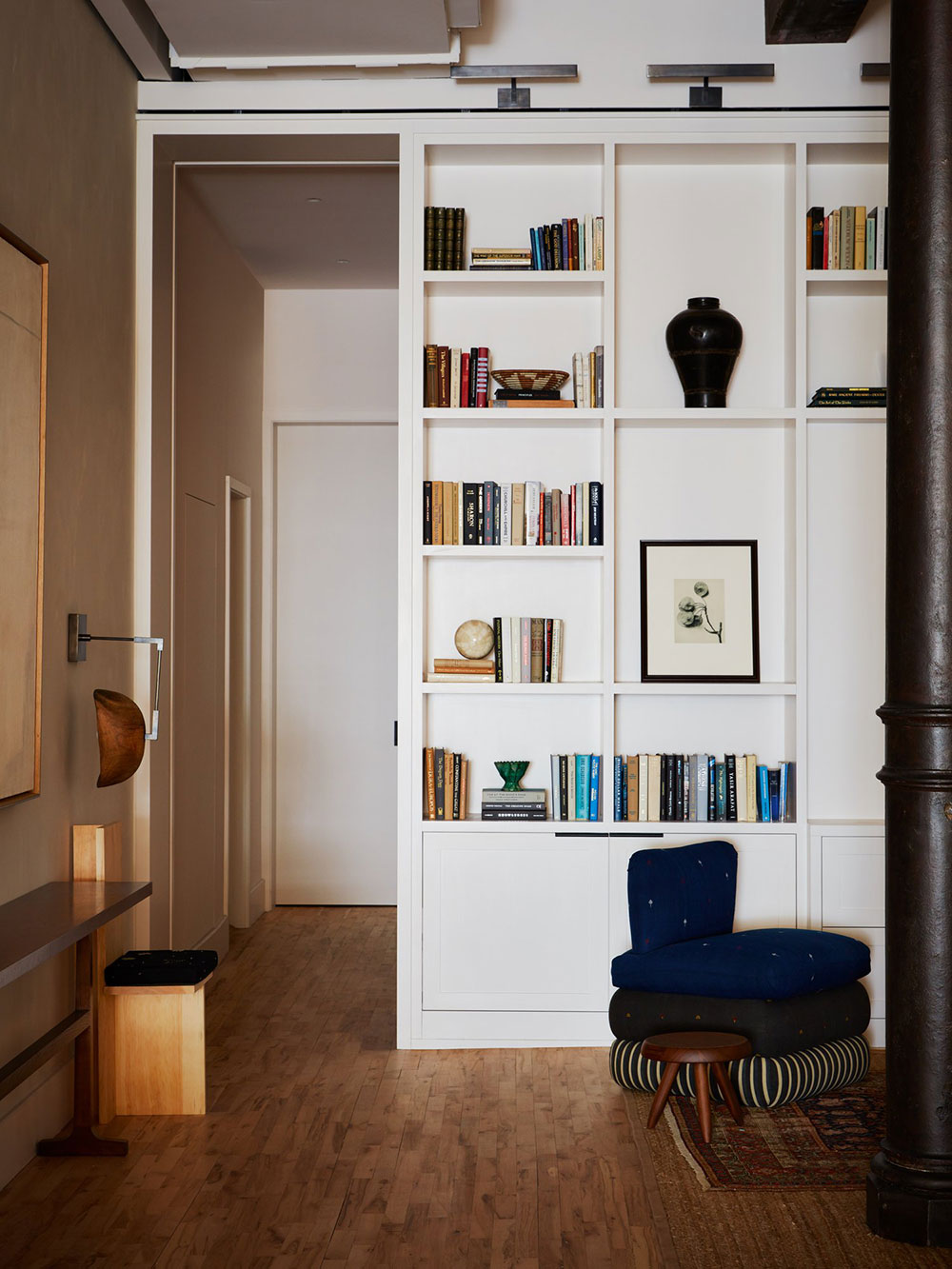 纽约 SoHo 风格优雅阁楼设计-17