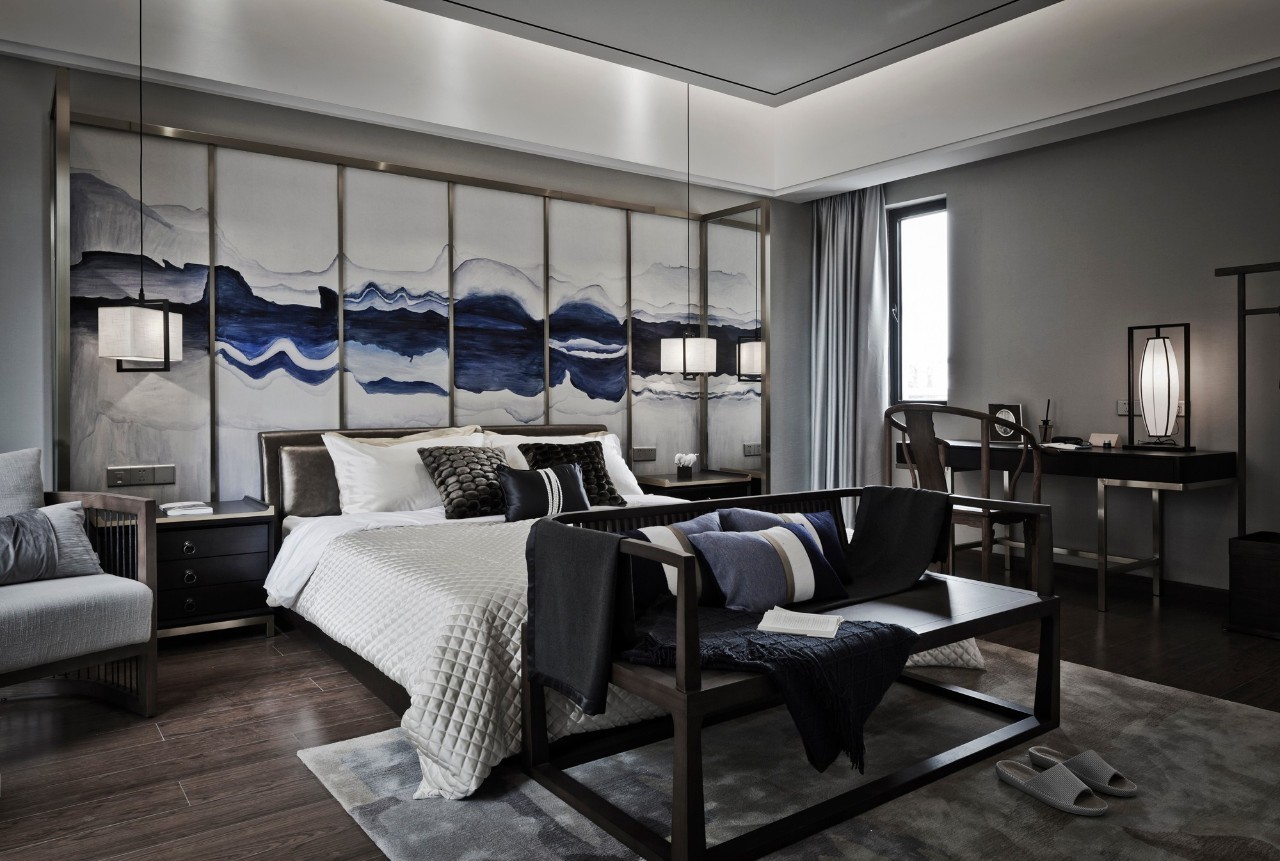 泊墨之境——佛山九江誉江华府誉海半岛别墅样板房-17