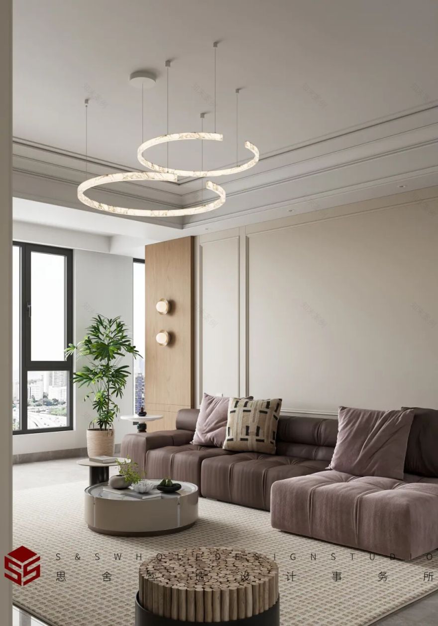 思舍全案|从「精装模板」到「私属定制」:一场软装设计的空间炼金术-16