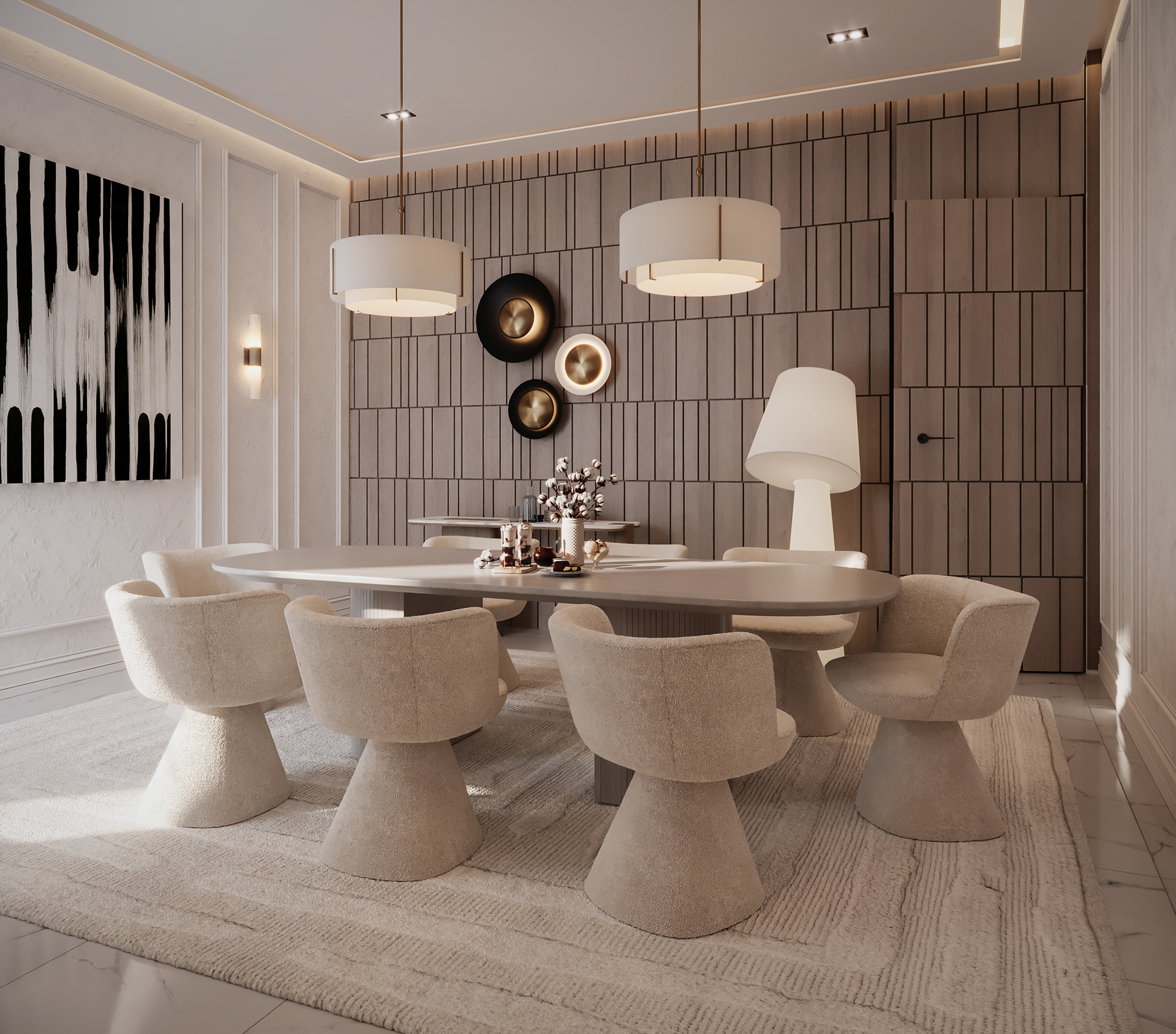 NEO CLASSIC VILLA 设计丨沙特阿拉伯利雅得-18