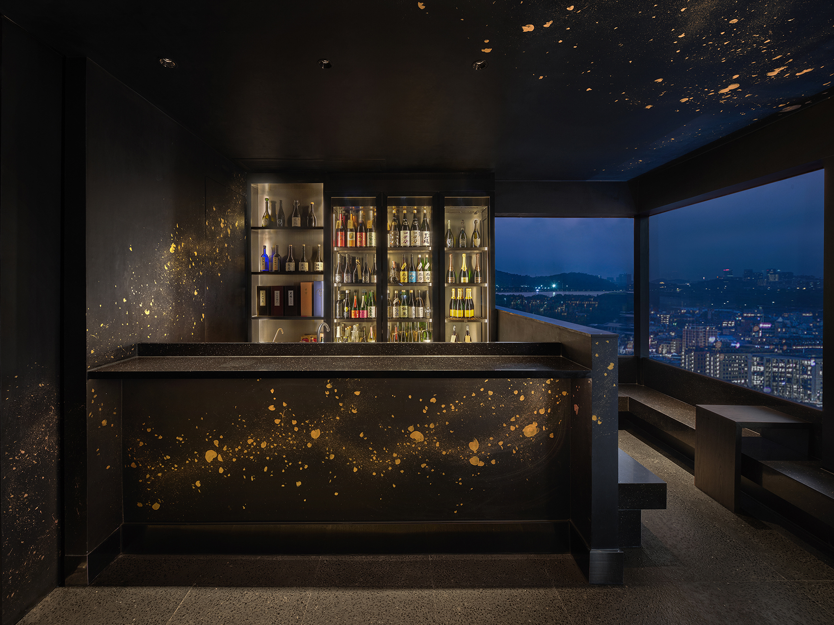 CLOUD ECHO 寿司酒廊丨中国佛山丨堤由匡建筑设计工作室,北京鸣意品牌设计有限公司-12