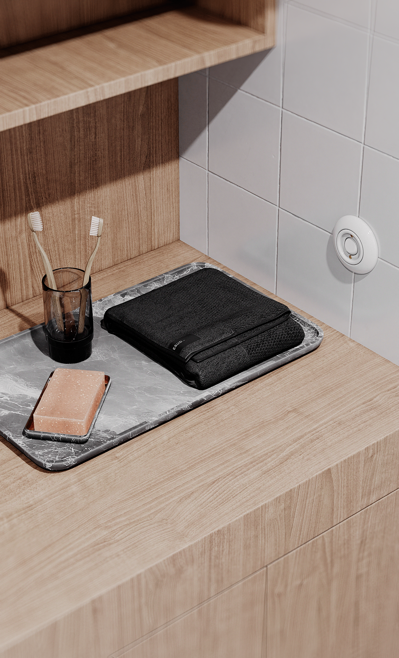 31㎡纯净白色系小户型设计丨Anastasia Ershova-32