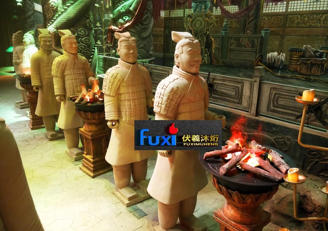 五一长假游兵马俑，体验伏羲壁炉篝火盆设计魅力-22