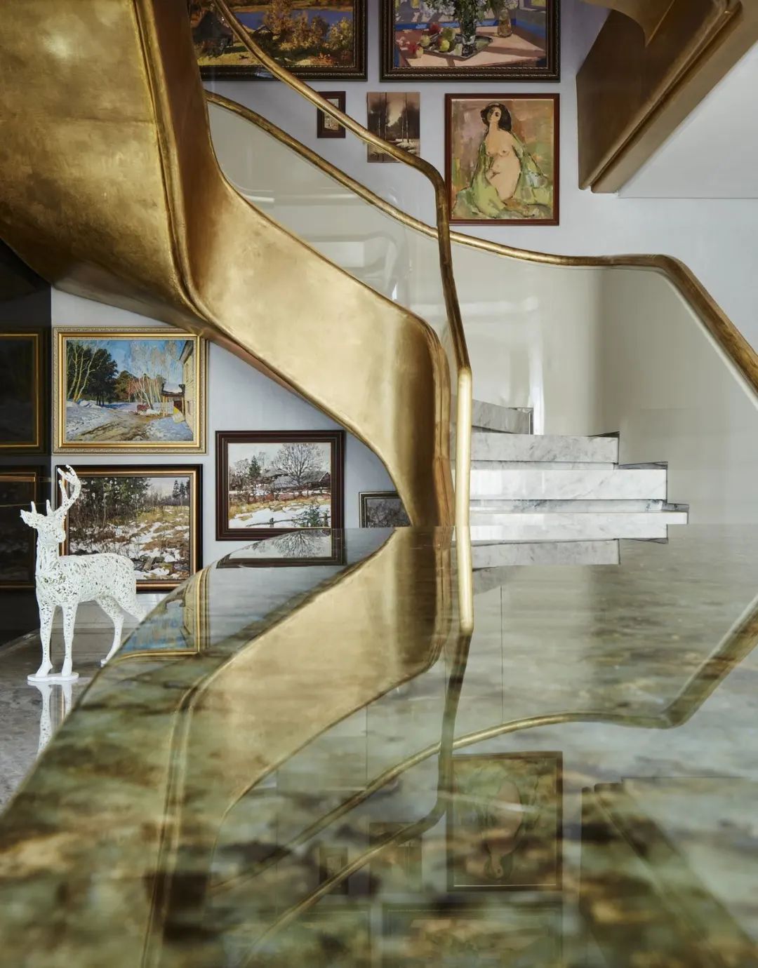 北京 220㎡跃层别墅丨中国北京丨那墨空间-19