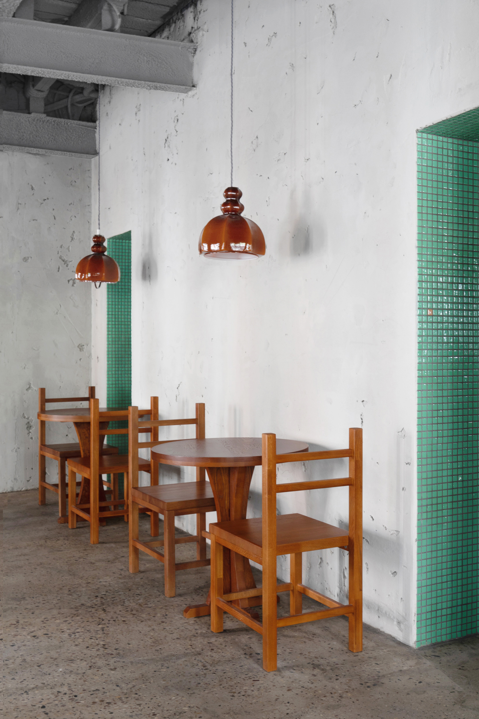 哈恰普里和葡萄酒内饰丨俄罗斯莫斯科丨Pravda Bureau + Elena Lokastova-26