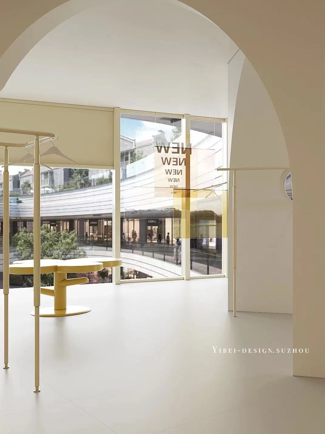 色彩之舞 · 黄白空间的艺术对话丨中国苏州丨YIBEI DESIGN-10