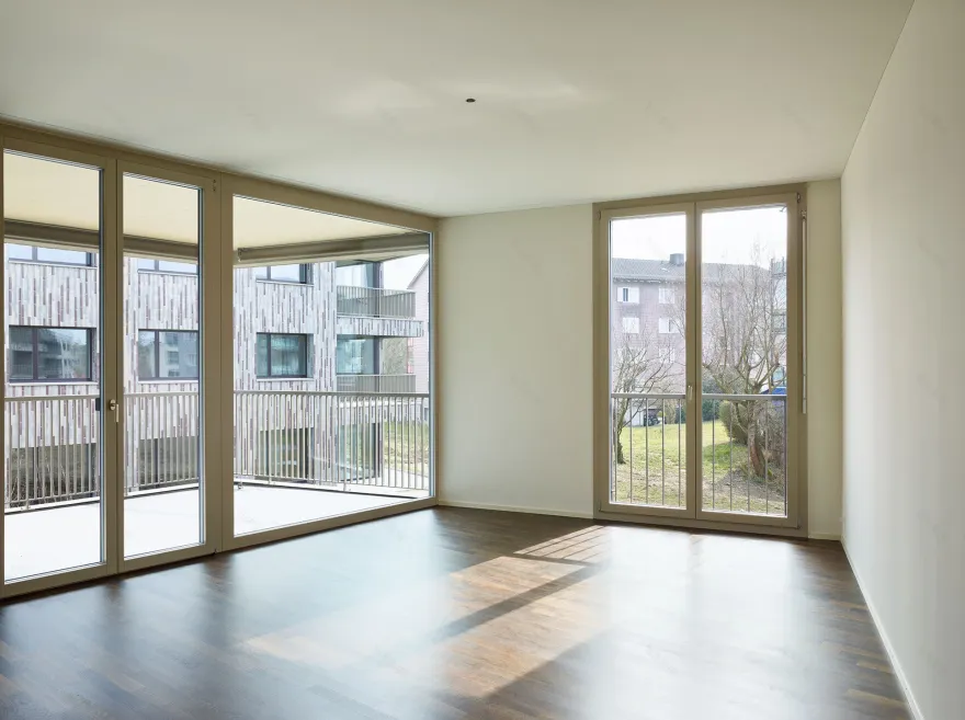 瑞士 Fahrweid 区弧形公寓建筑-29