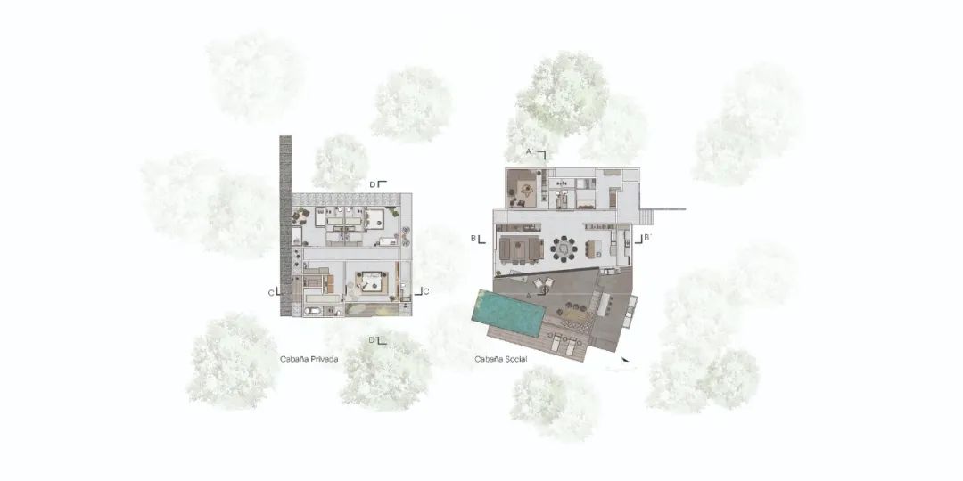 墨西哥现代住宅设计 | 融入自然，展现多元文化-154