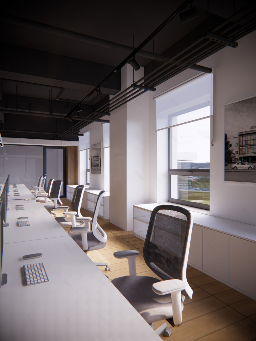 办公室设计与渲染-7