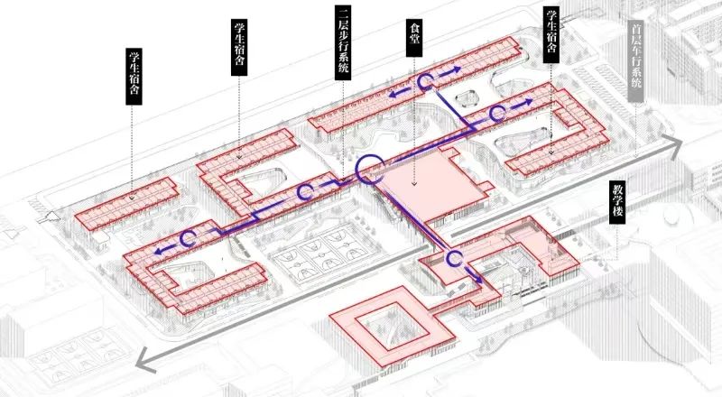 南京航空航天大学天目湖校区  学生生活区丨中国江苏丨华南理工大学建筑设计研究院有限公司-13