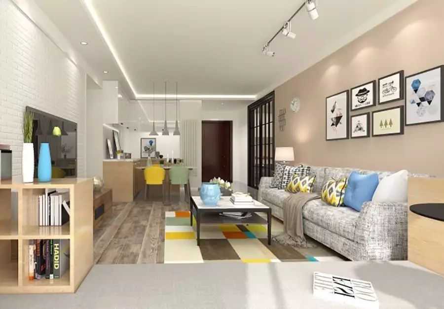 北欧风格——城市月光方舟苑小区-20