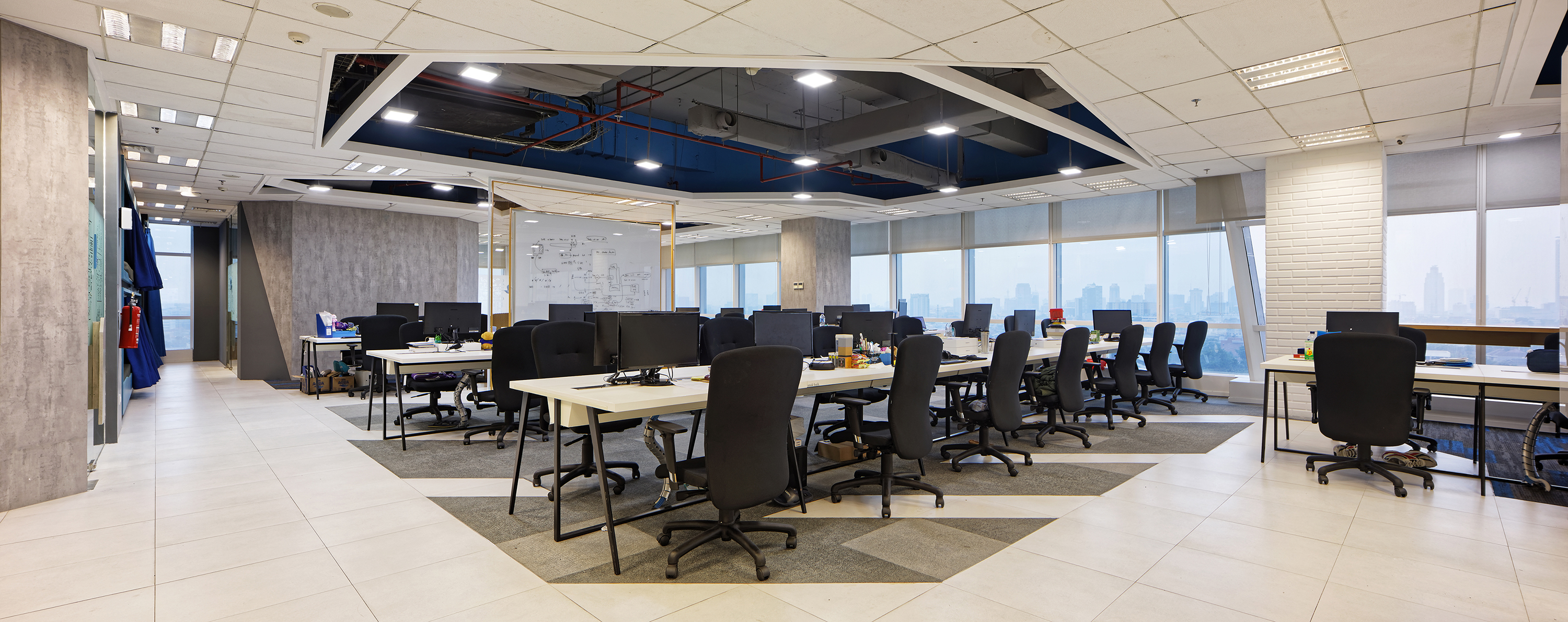 斜线工业风，打造灵动办公空间-41