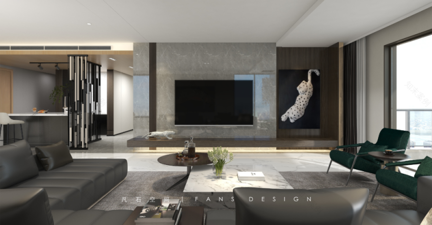 淑女与猎豹 · 成都现代家居设计丨中国成都丨成都凡石空间设计-26