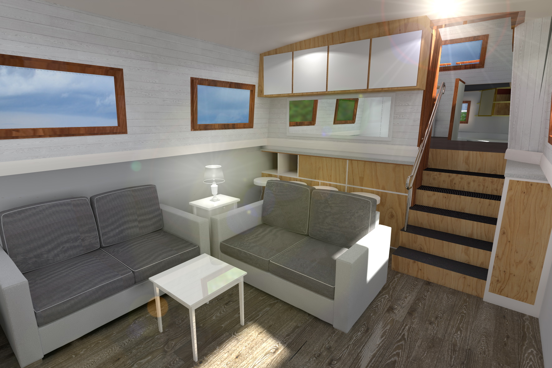 CANAL BOAT WHEELHOUSE concept 2014-55