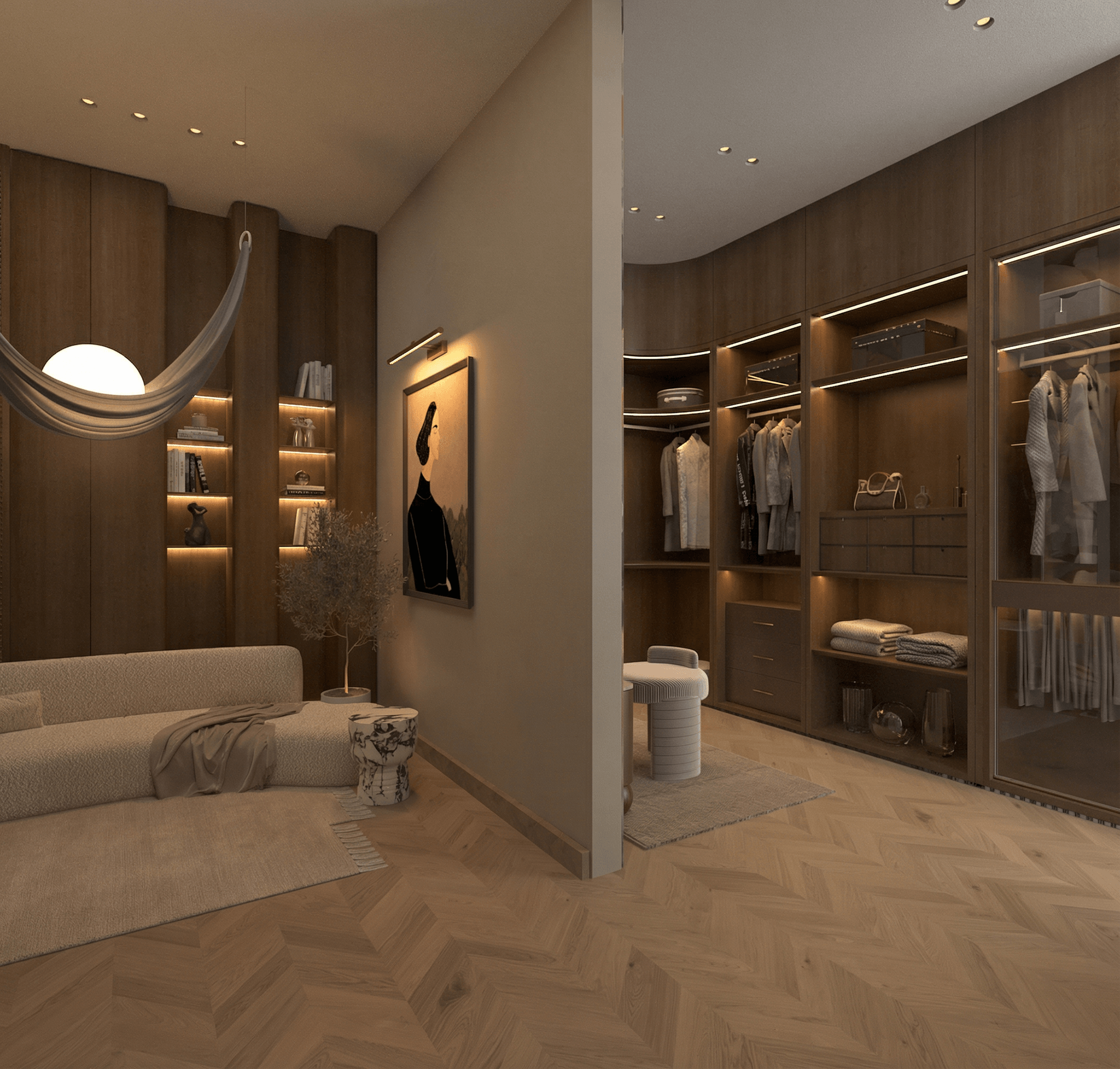 Modern Arched Retreat-11