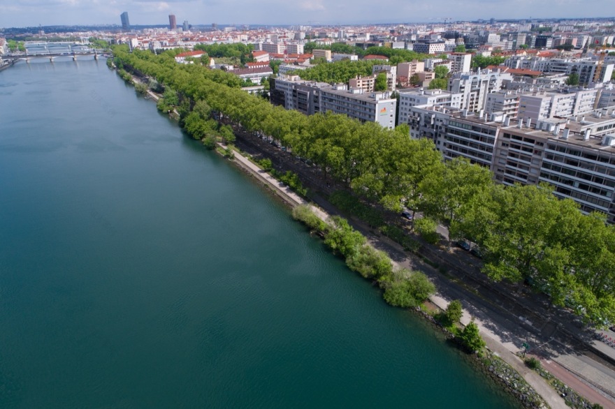 里昂罗讷河畔景观设计-2