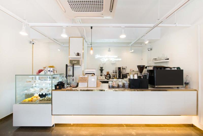 简约清新 12 坪咖啡厅 专业点评设计亮点-5