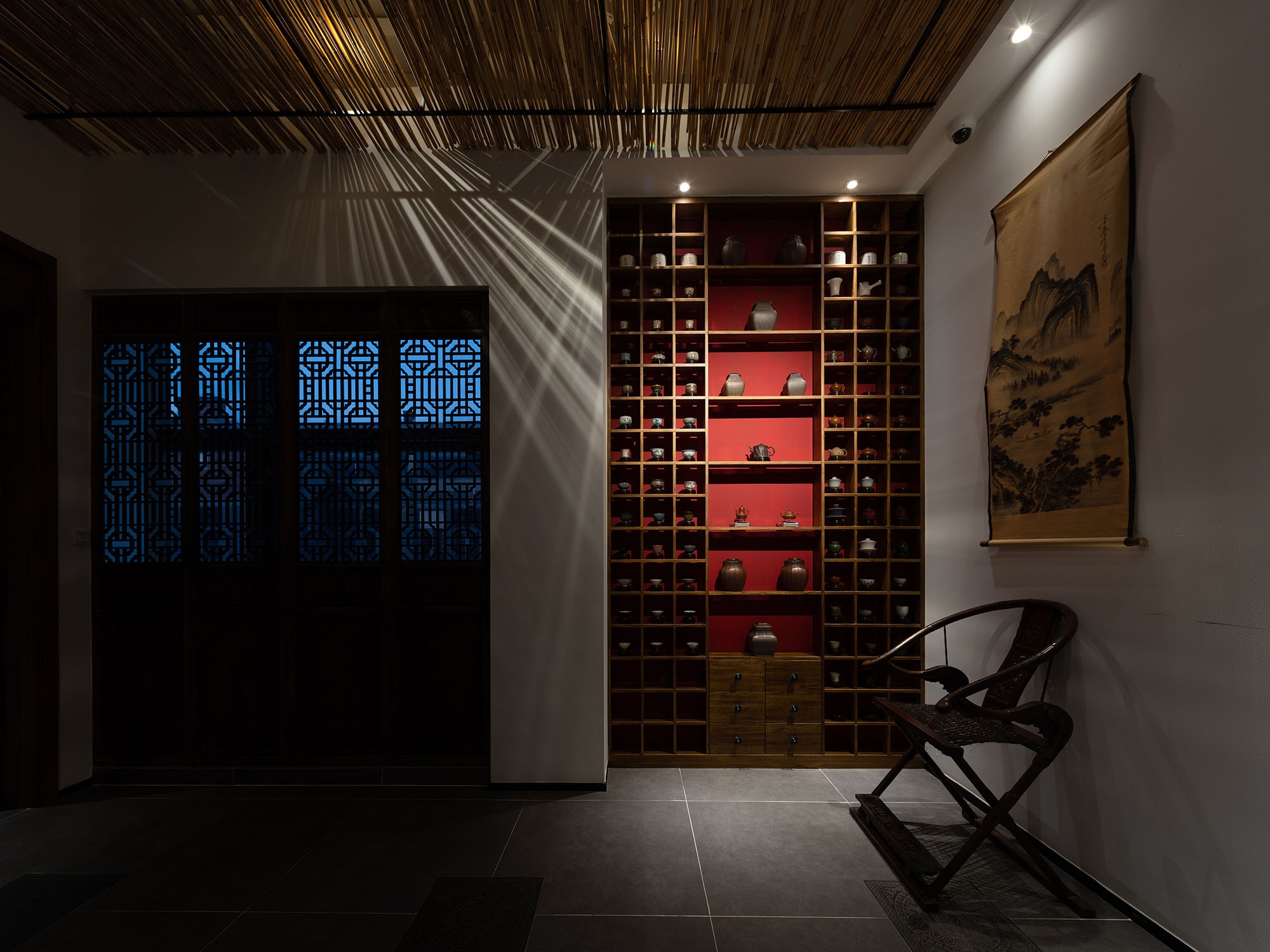 润九格建筑艺术设计 | 人闲 茶叙-19