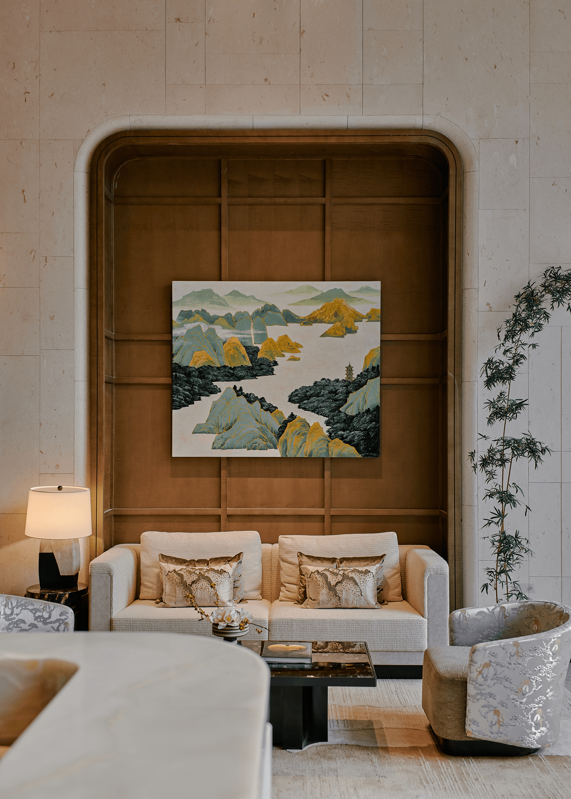 浙江越秀运河樾售楼处丨中国杭州丨集艾设计褚震团队（空间）,集艾设计汪丽团队（软装）-28