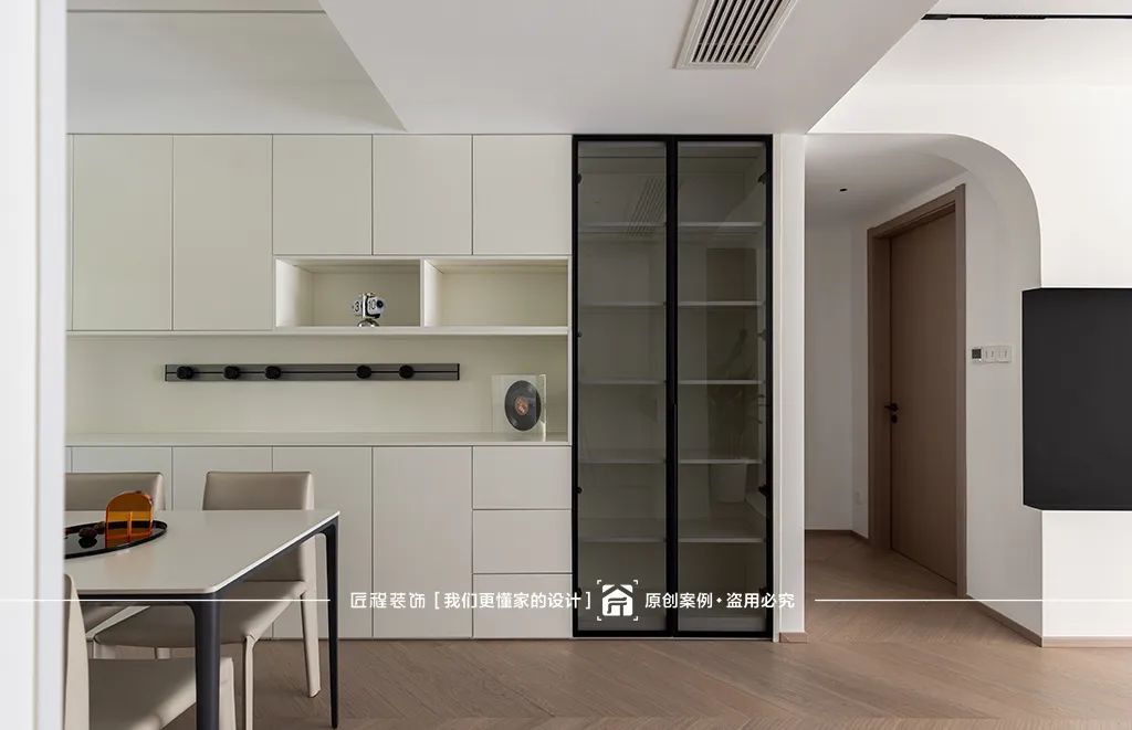 素·静 · 90㎡现代极简风格的诗意生活丨匠程装饰-39