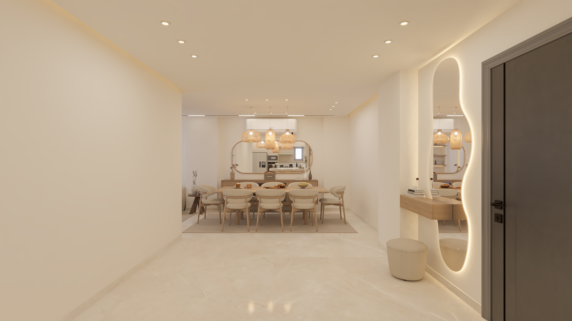 Wabi-Sabi Style Apartment at New Smouha, Alexandria-11