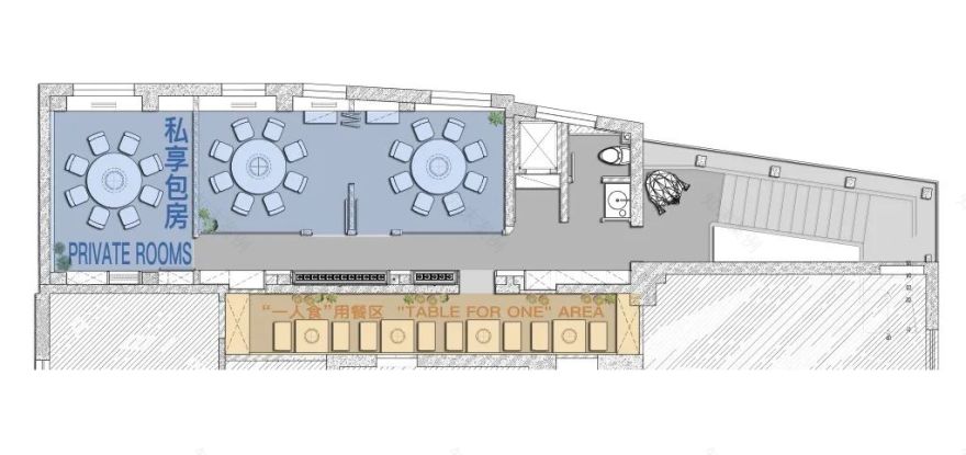 冰火两重天的PANDA 1731火锅餐厅丨中国上海丨DUTS杜兹设计-80