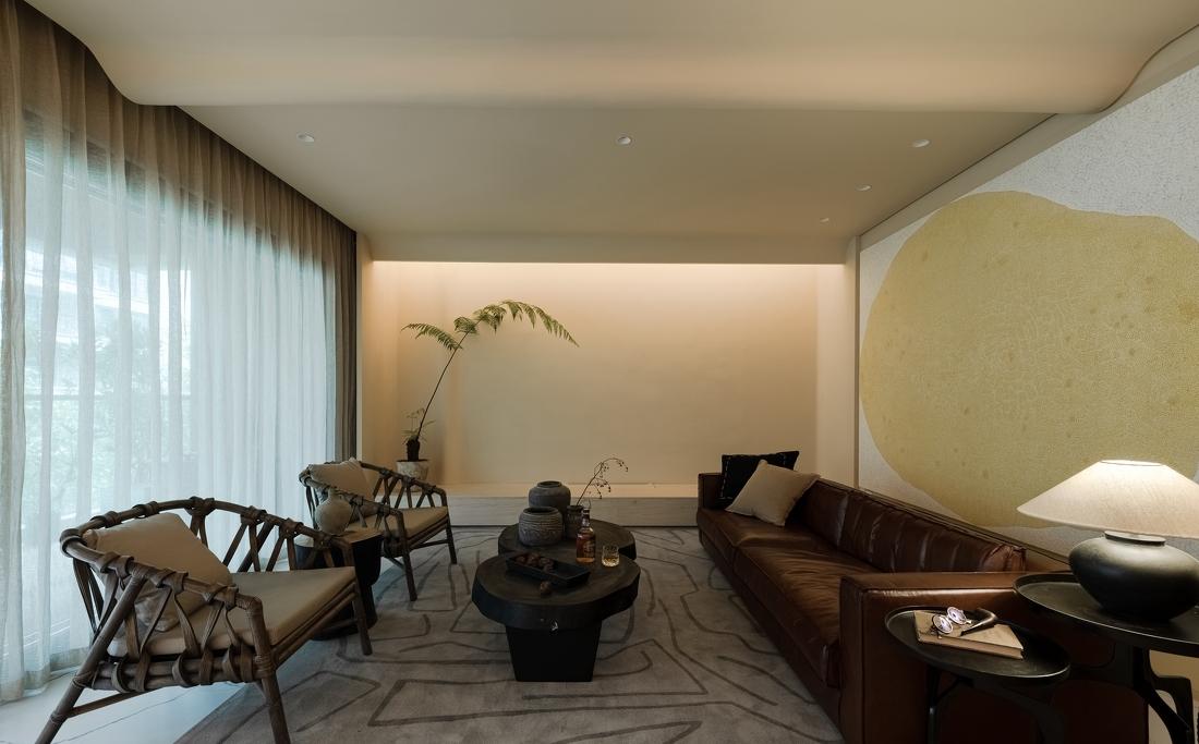 清羽设计丨平层丨松 间 月 影-8