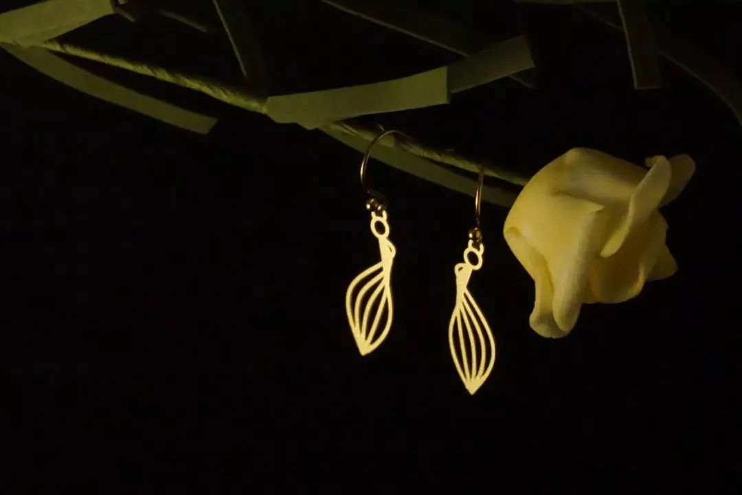 动态舞韵凝固于黄铜耳坠——造么【舞系列】-29