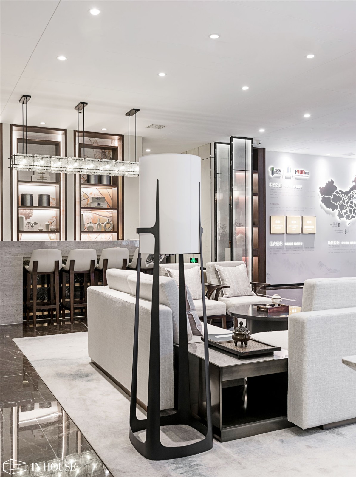 和润名门世家售楼处“泉城荷韵” INHOUSE设计-10